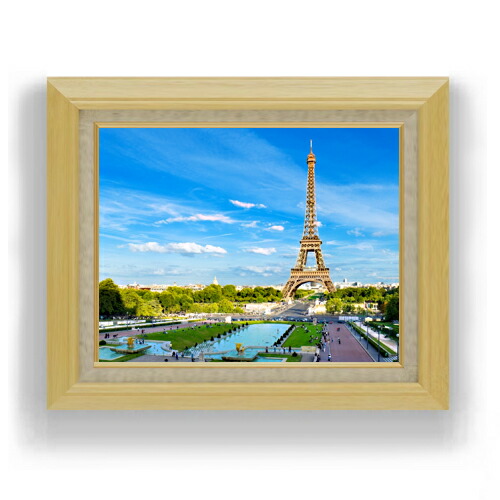 楽天市場】絵画 油彩画 F6号 エッフェル塔の見える街角 渡瀬七生