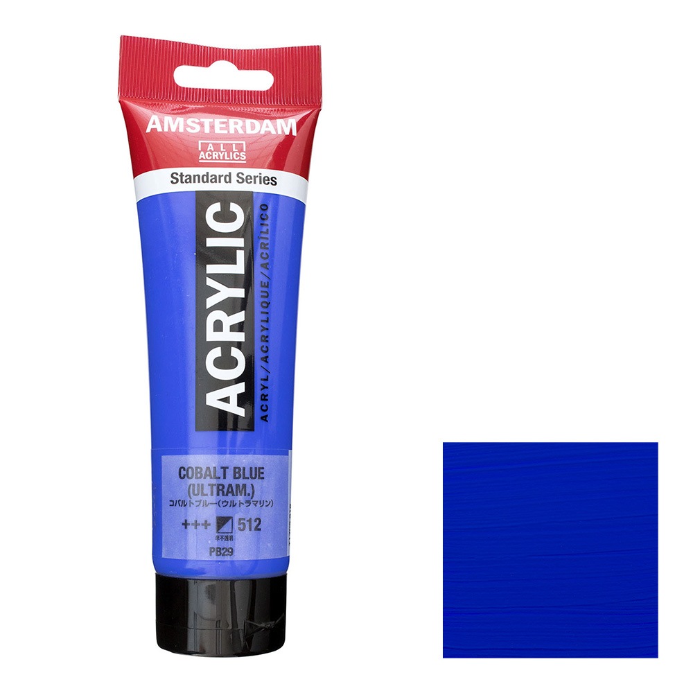 楽天市場】アムステルダム アクリリックカラー 120mL キングスブルー