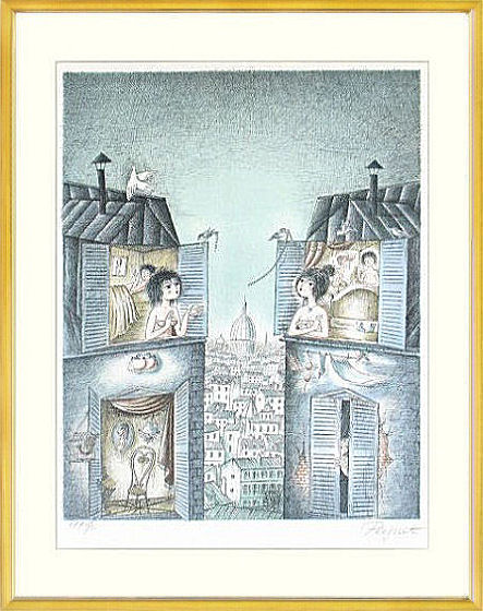 楽天市場】【版画・絵画】レイモン・ペイネ『お花のプロポーズ