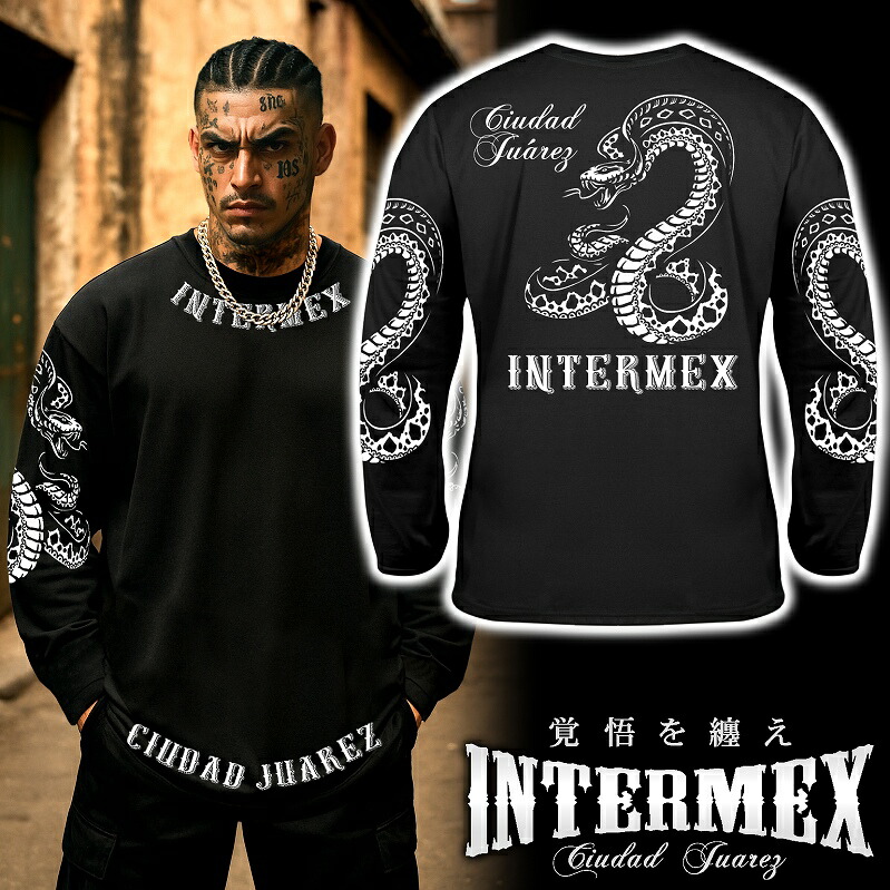 楽天市場】長袖 Tシャツ ロンT 服 INTERMEX (インターメックス) コブラ