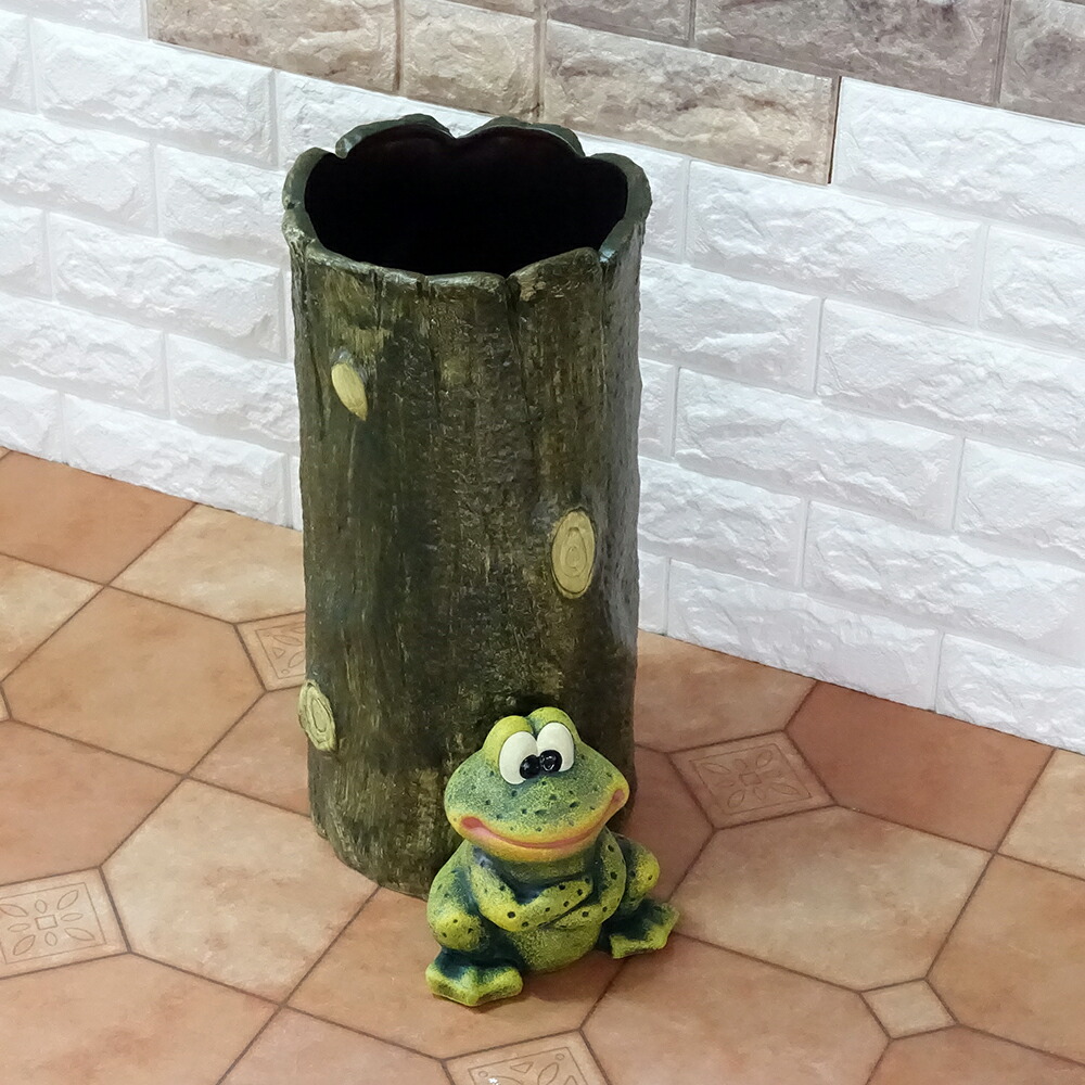 楽天市場】《購入者特典有り！》【送料無料】陶器傘立て (カエル