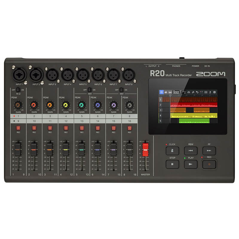 楽天市場】【専用ケース付属！】ZOOM R20 ズーム マルチトラック