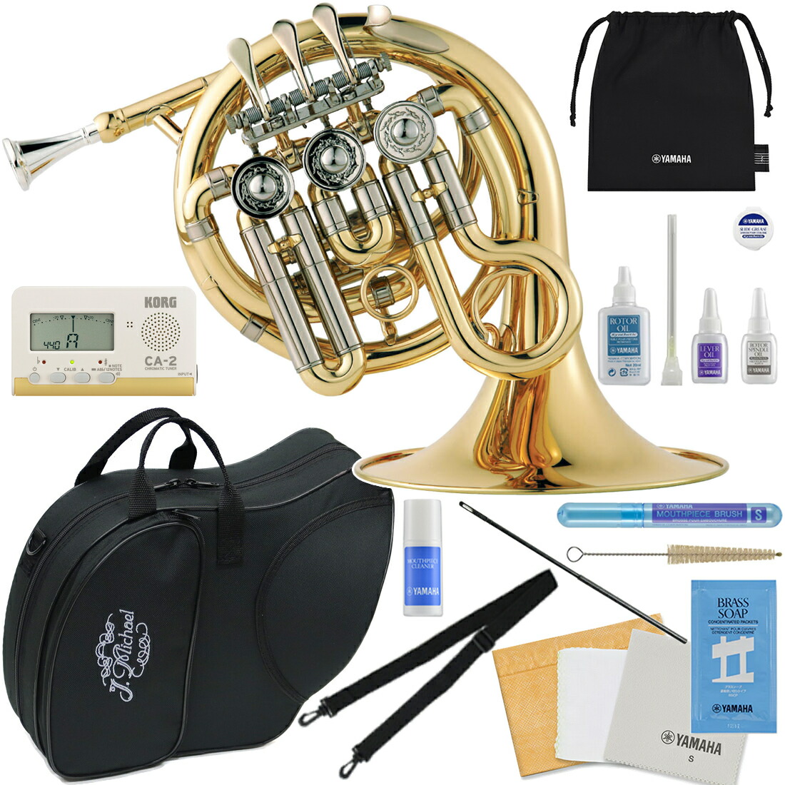 楽天市場】J Michael Jマイケル 3年保証 PFH-500 ポケットホルン