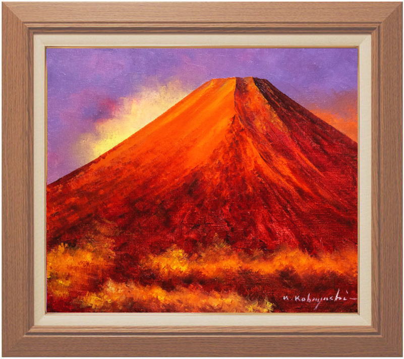 楽天市場】谷崎 勉『富士』日本画 F10（10号） : 内田画廊