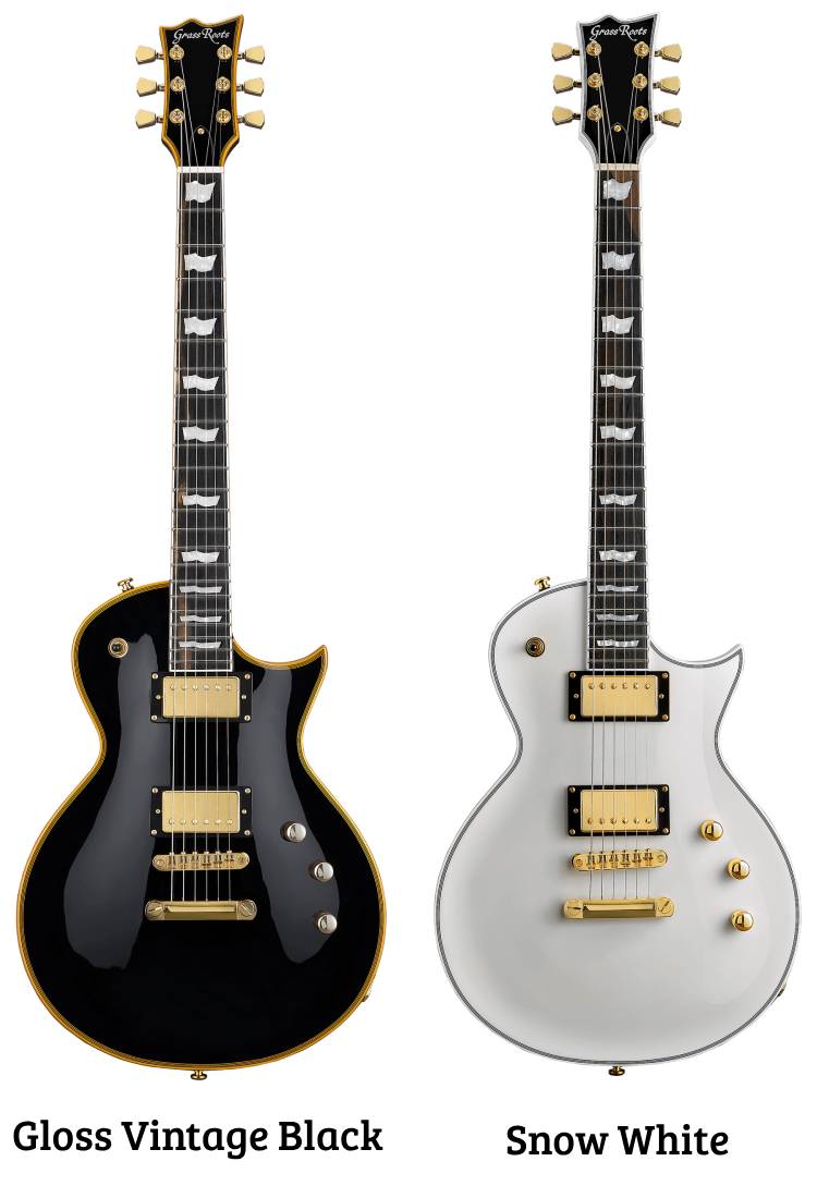 楽天市場】GrassRoots G-LS TV Yellow 新品[グラスルーツ][ESPブランド