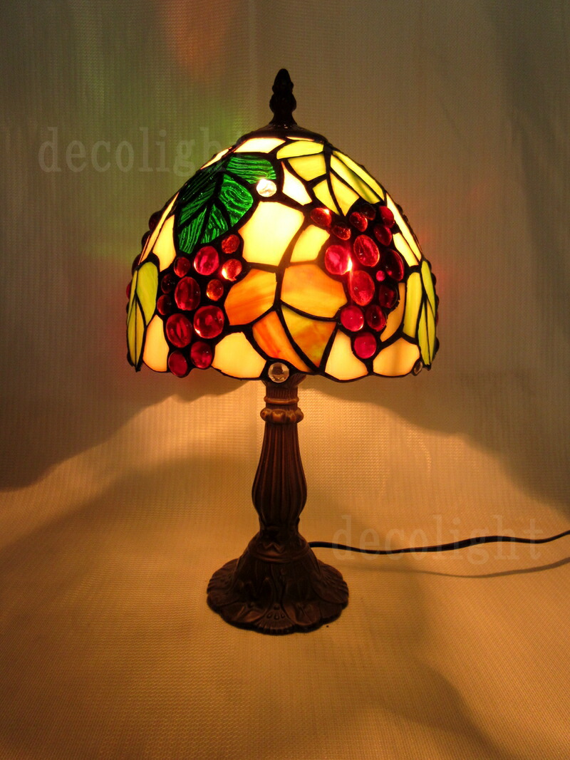 楽天市場】フルーツ☆ステンドグラス ランプ スタンドライト テーブル