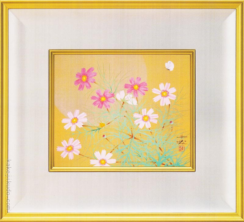 楽天市場】中島千波 「 秋明菊 」 花の瞬間(とき)より オリジナル 木