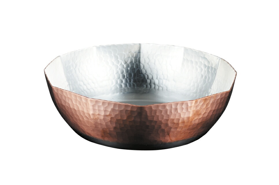 楽天市場】【伝統工芸品】IH対応 銅製 しゃぶしゃぶ鍋 29cm 十二角 槌