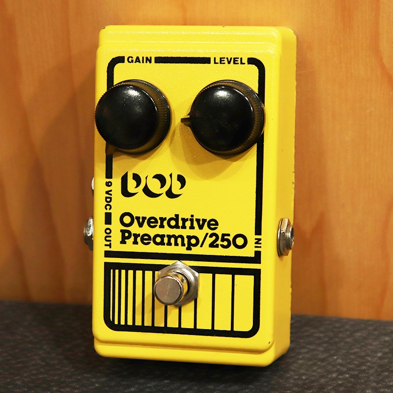 楽天市場】DOD VINTAGE Overdrive Preamp 250 Yellow '82 : イケベ楽器