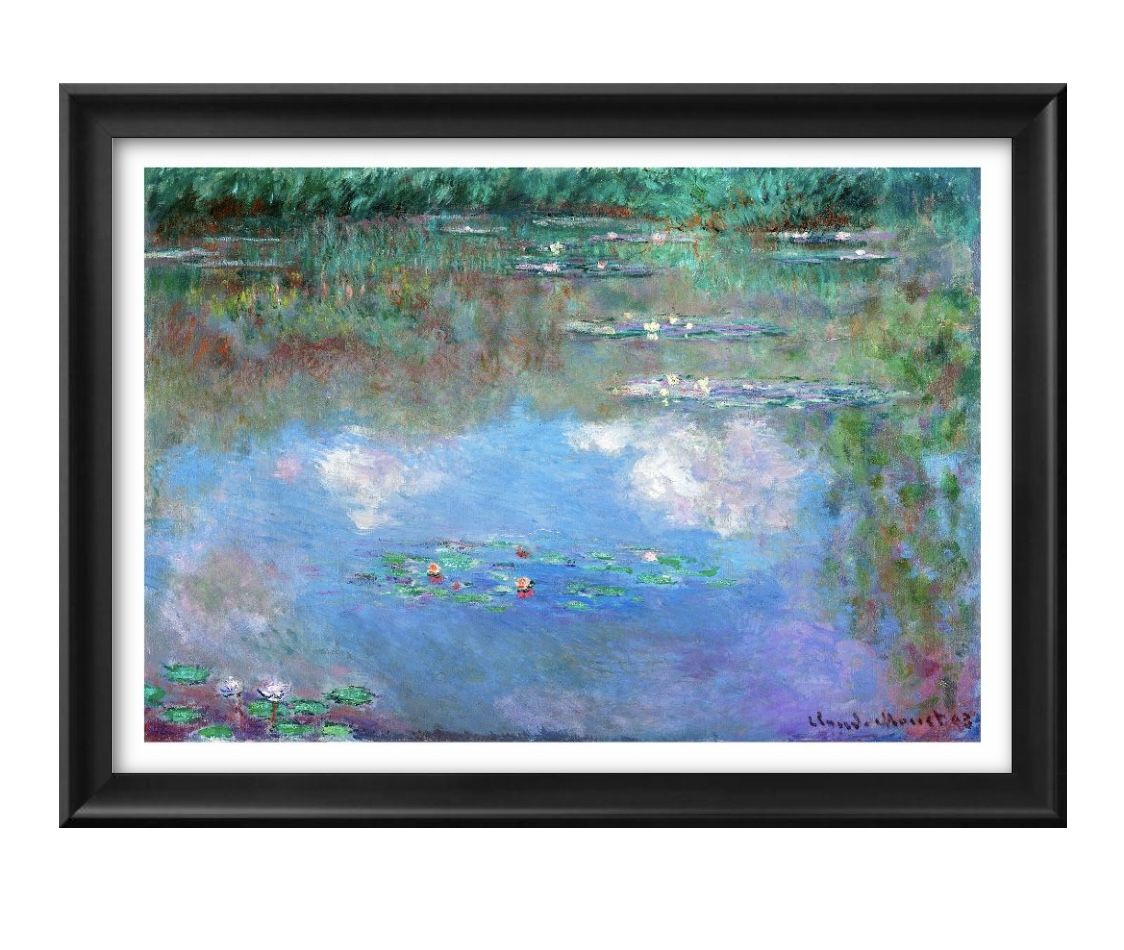 楽天市場】A3・A4ポスター 【クロード・モネ】 ジヴェルニーのセーヌ川