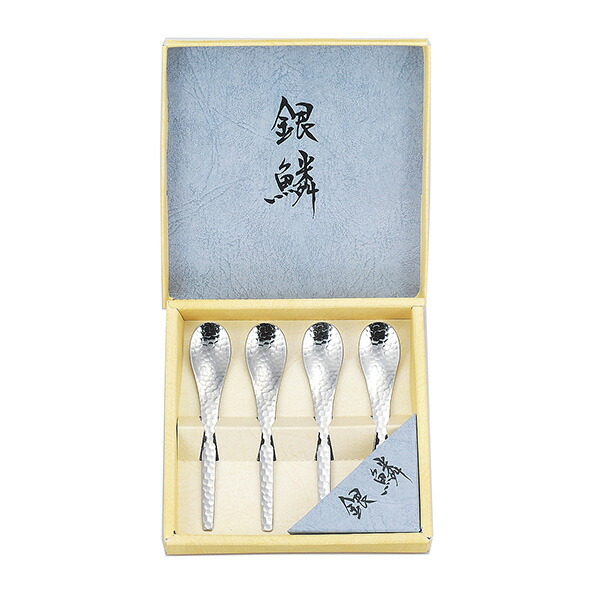 楽天市場】銀鱗 ペア6pcセット（GR-107）和風 槌目模様 デザート