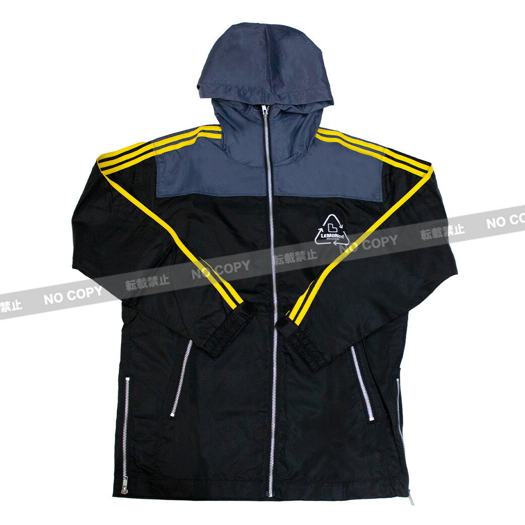 楽天市場】ラインパーカーll【イエロー×ブラック】 : LEMONed SHOP