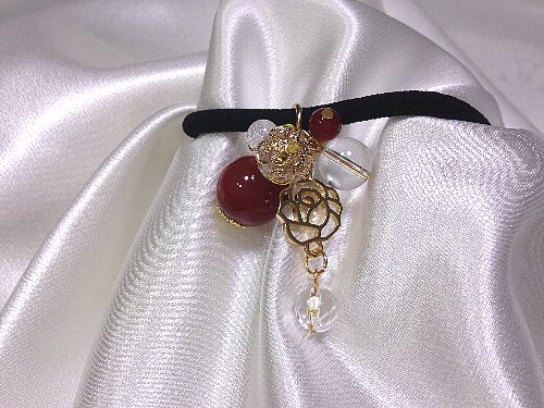 楽天市場】【ラピスラズリヘアゴム 大玉ラピスラズリ 薔薇チャーム