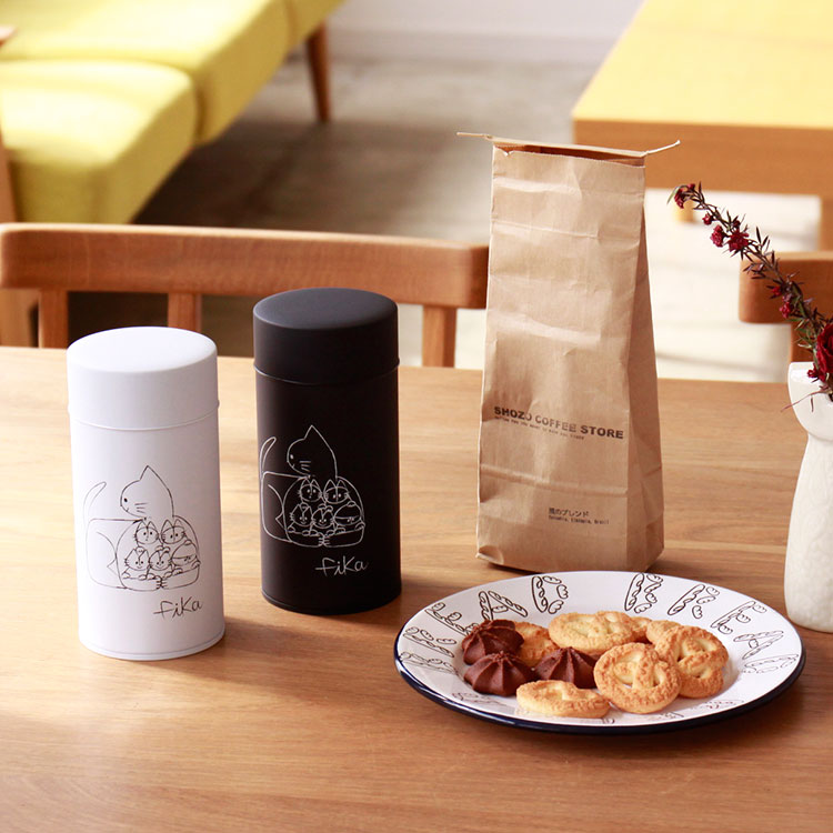 楽天市場】コーヒー缶 fika フィーカ ペアセット【キャニスター 収納
