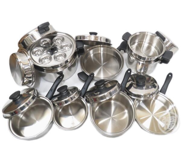 楽天市場】【新品】アムウェイ クィーンクックウェア 21ピースセット