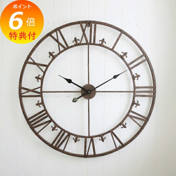 楽天市場】【送料無料】壁掛け時計 おしゃれ 掛け時計 大きい