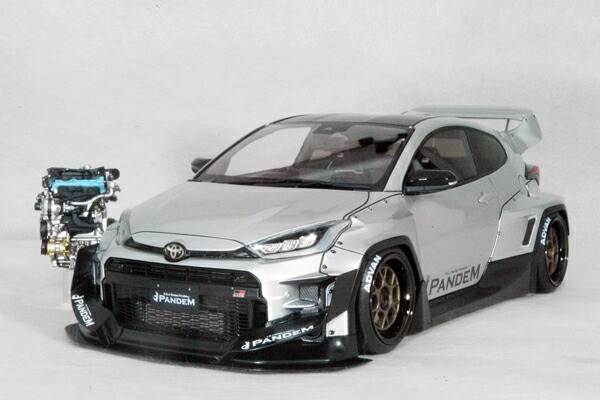 楽天市場】イグニッション 1/18 パンデム GR ヤリス(4BA) レッド