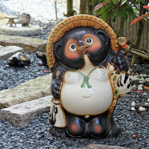 楽天市場】【ポイント5倍】信楽焼 たぬき 開運絵馬 狸 15号 [ご希望で