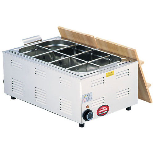 楽天市場】ニチワ 電気おでん鍋 EOK-6 6ッ切【 電気おでん鍋 電気式