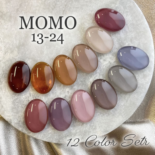 楽天市場】□カラージェル MOMO by nail for all 3g 13-24 《10個まで