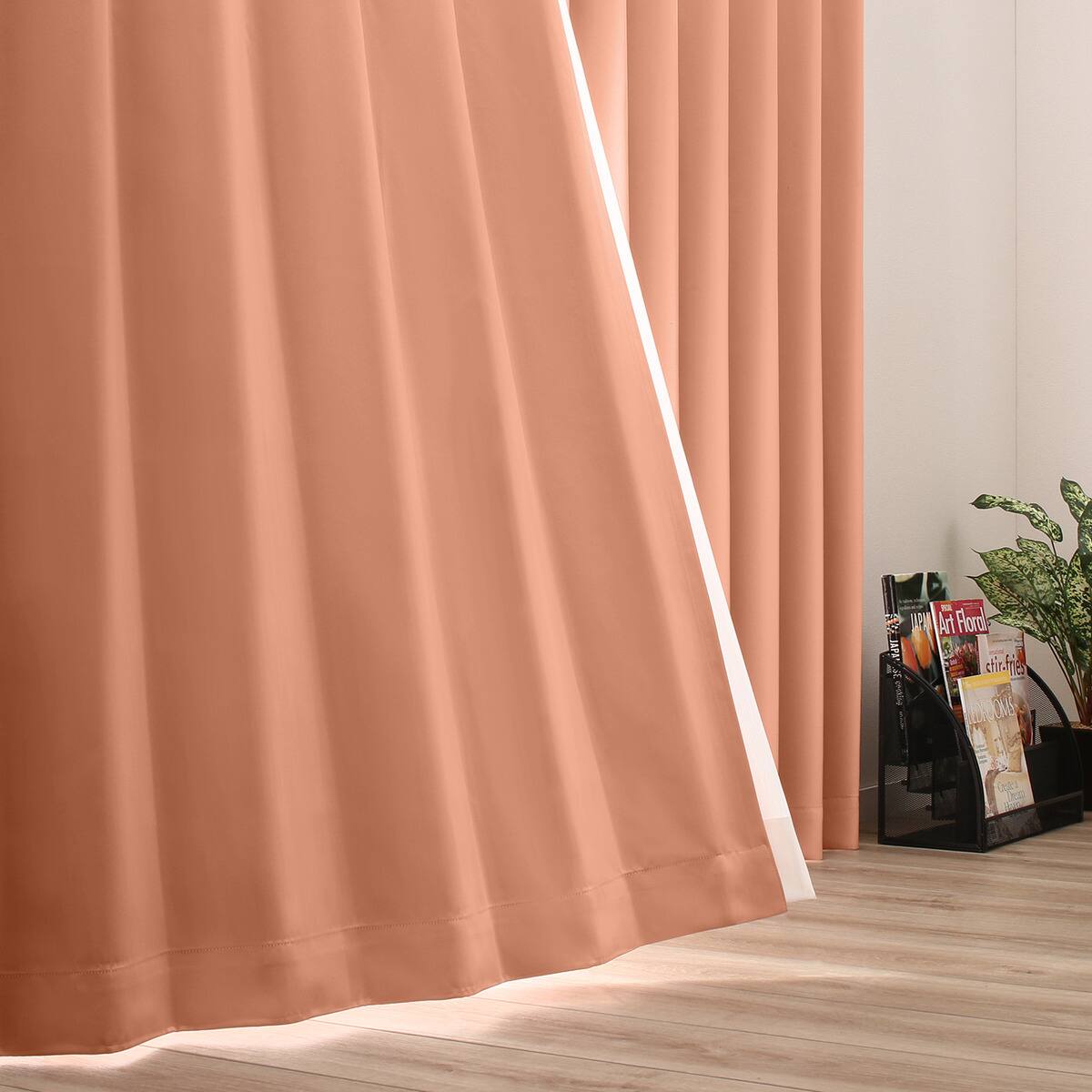 楽天市場】遮光1級・遮熱・防炎・156サイズ・44色カーテン オレンジ