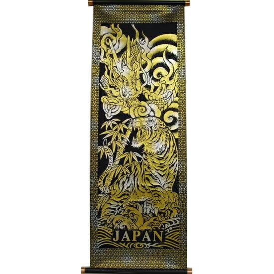 楽天市場】【日本のお土産】 掛け軸 中サイズ(高さ約84cm) 侍 : 海外