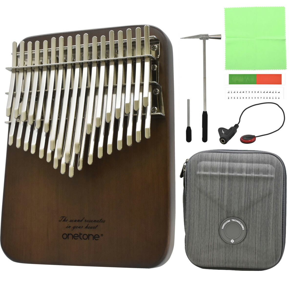 楽天市場】単板 34キー カリンバ ONETONE OTKLS-34 / BWN ブラック