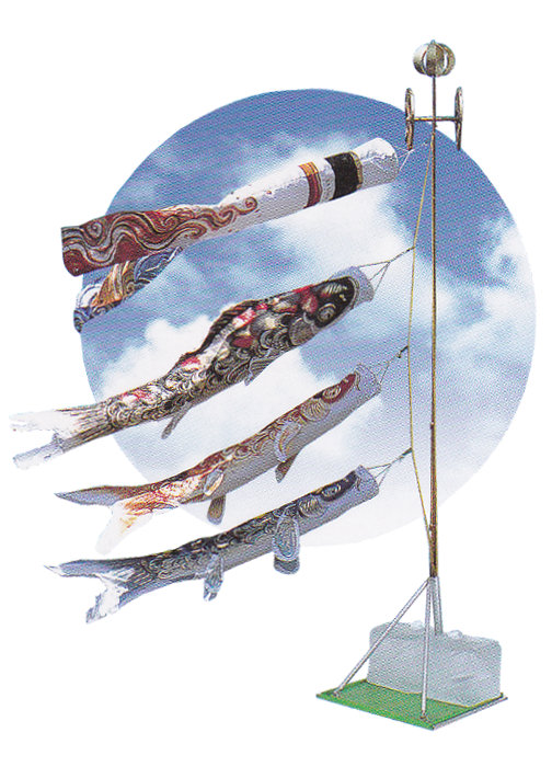 楽天市場】送料無料 山本寛斎デザイン 久月作 鯉のぼり 【きらめき鯉