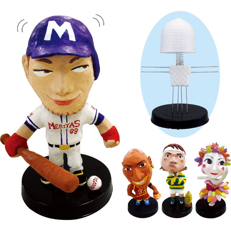 楽天市場】首ふり人形芯材 大リーガー人形 1個入【23607】 / 工作