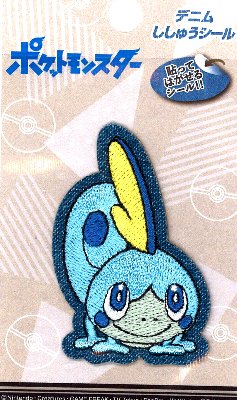 楽天市場】MN【ポケットモンスター デニム 刺繍シール メッソン