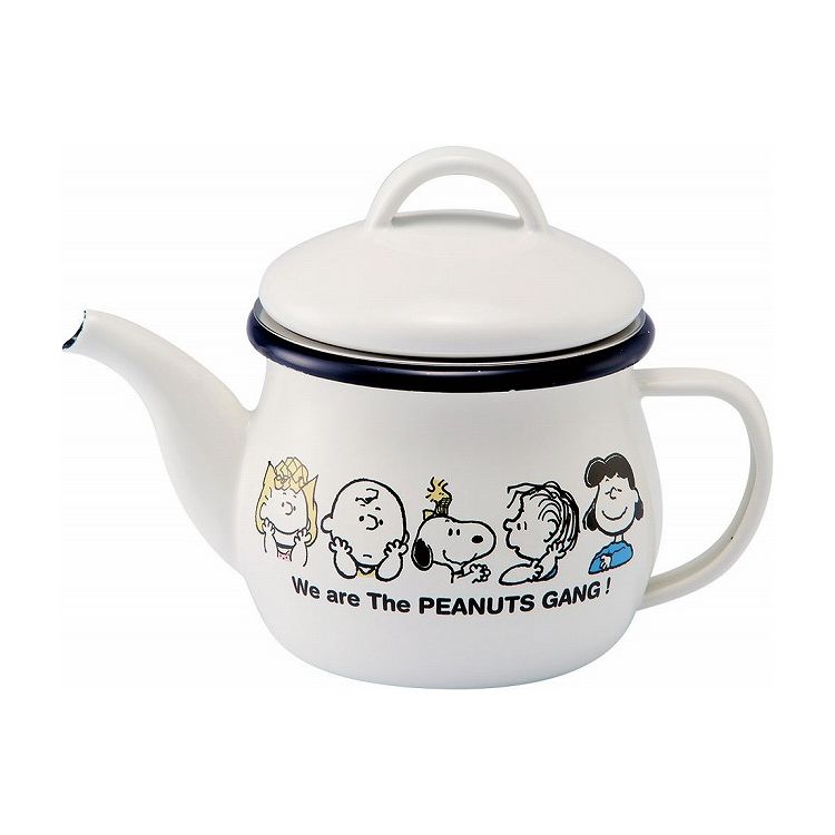 楽天市場】ポット スヌーピー ブレイクタイム ホーローティーポット