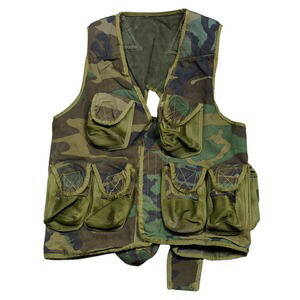 楽天市場】トルコ軍放出品 タクティカルベスト 迷彩 リアポケット付
