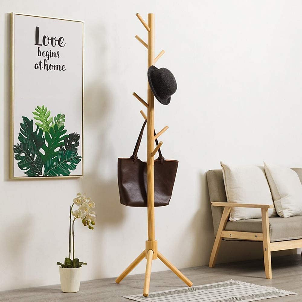 楽天市場】ポールハンガー 木製 ポールスタンド コートハンガー 北欧