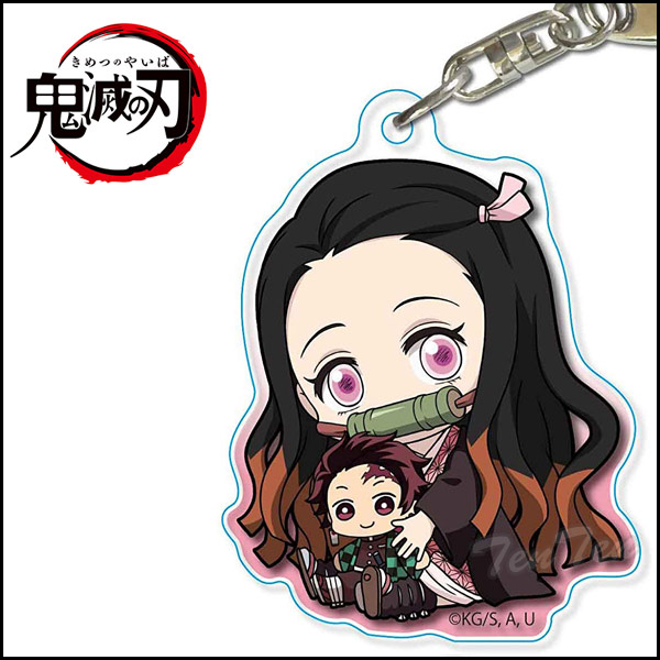楽天市場】鬼滅の刃 てくトコアクリルキーホルダー 第一弾 竈門 禰豆子