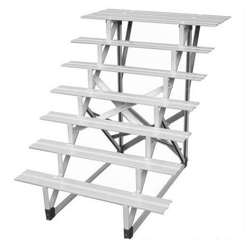 楽天市場】ひな人形用 スチール製雛壇 七段飾り台 35号（間口105×奥行