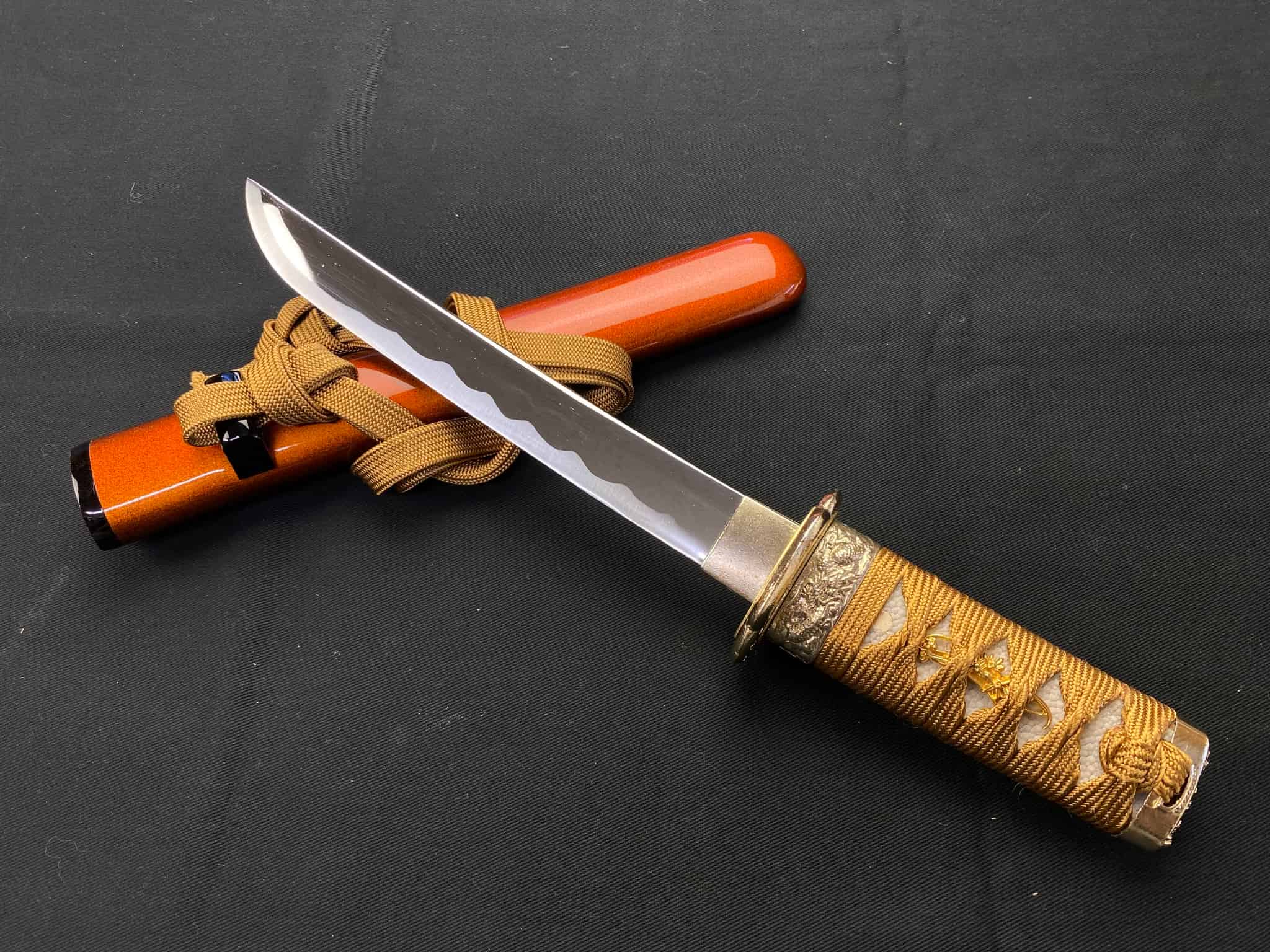 楽天市場】V.ROAD 模造刀 短刀・御守刀 鮫巻柄6寸 T003 コンビニ受取