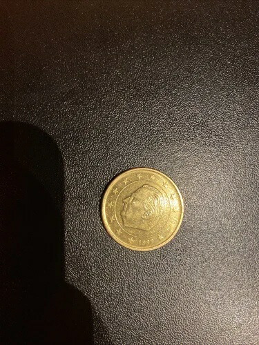楽天市場】1999年ベルギー50セントユーロ硬貨 - 造幣局エラー