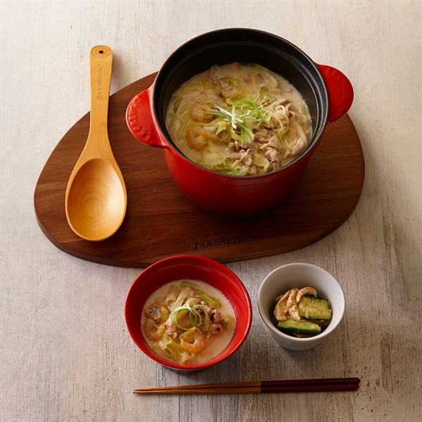 Le Creuset (ル・クルーゼ)ココット・エブリィ 18 チェリーレッド (SS