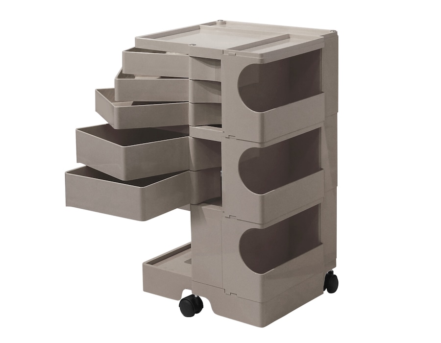 ボビーワゴン 3段(5トレイ) (カラートルネードグレー) | ビーライン(B