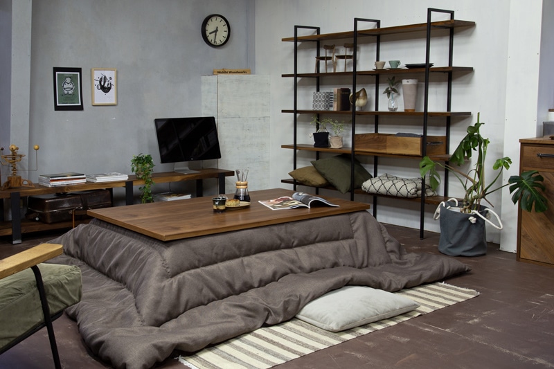 サイ コタツテーブル(ウォールナット2) | ニチビウッドワークス