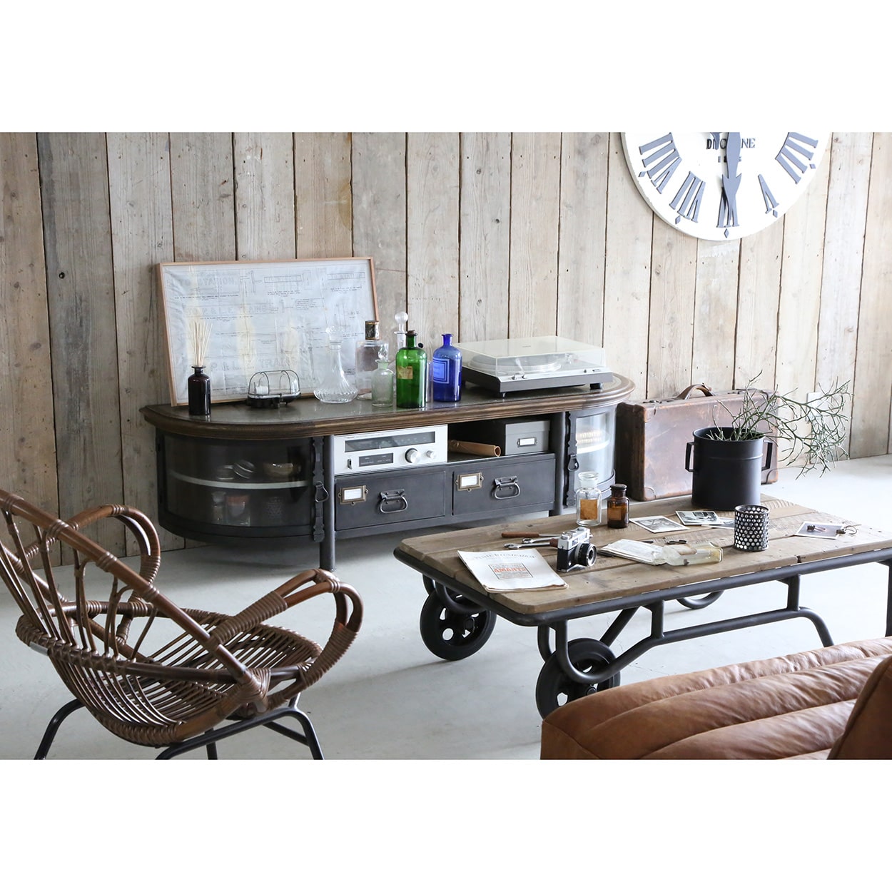 カシャ コーヒーテーブル (サイズ100cm) | ノットアンティークス(Knot