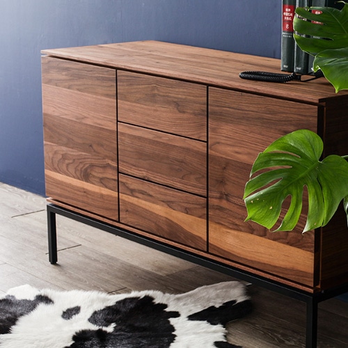 ブローディ リビングボード(幅120cm) (樹種ウォールナット