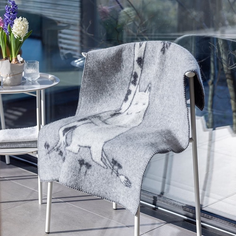 クリッパン ウール ミニブランケット(ムーミン ツリー ハグ