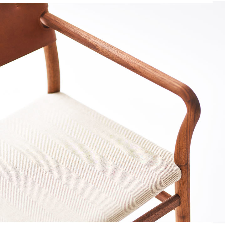 UC3 ダイニングチェア(ウォールナット) (樹種ウォールナット（クリア