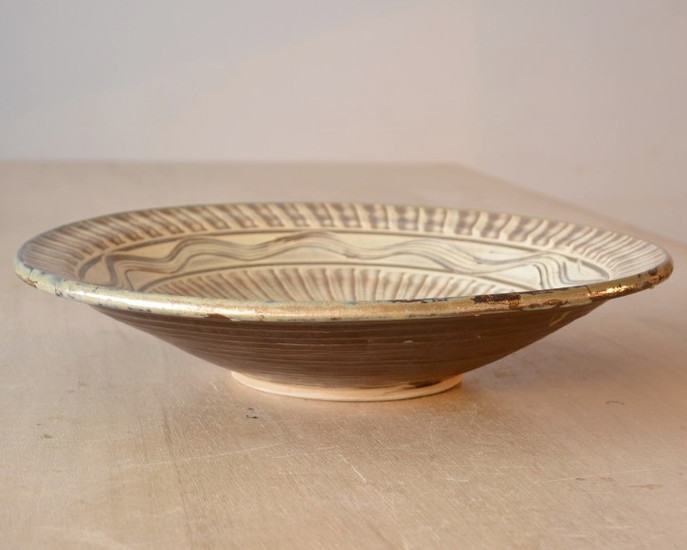 和雑貨 四季彩堂 オンラインショップ / 皿 尺3寸 刷毛目