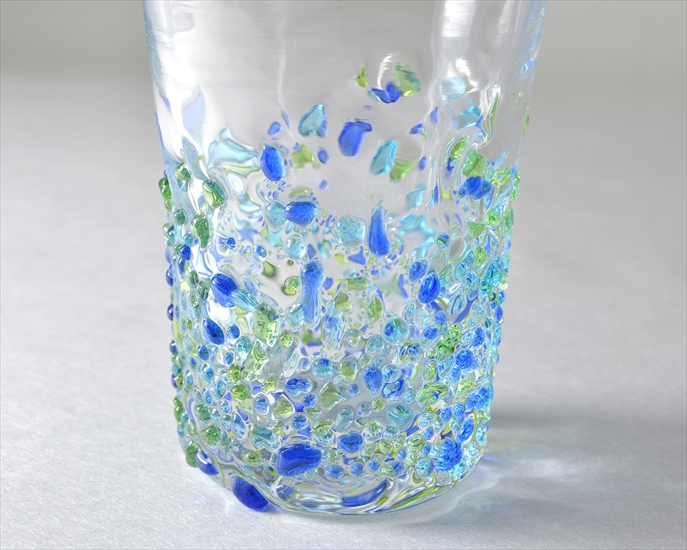 和雑貨 四季彩堂 オンラインショップ / 琉球ガラス つぶつぶ200cc