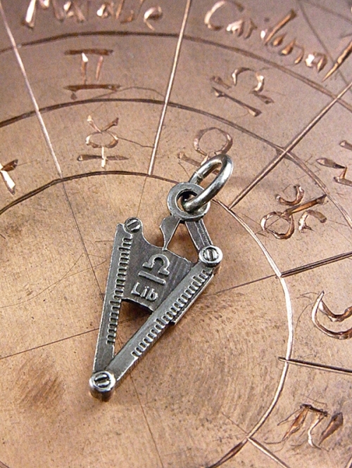 Sipka Online Shop / Gimmel Garden 【Zodiacoccio 星座チャーム 天秤