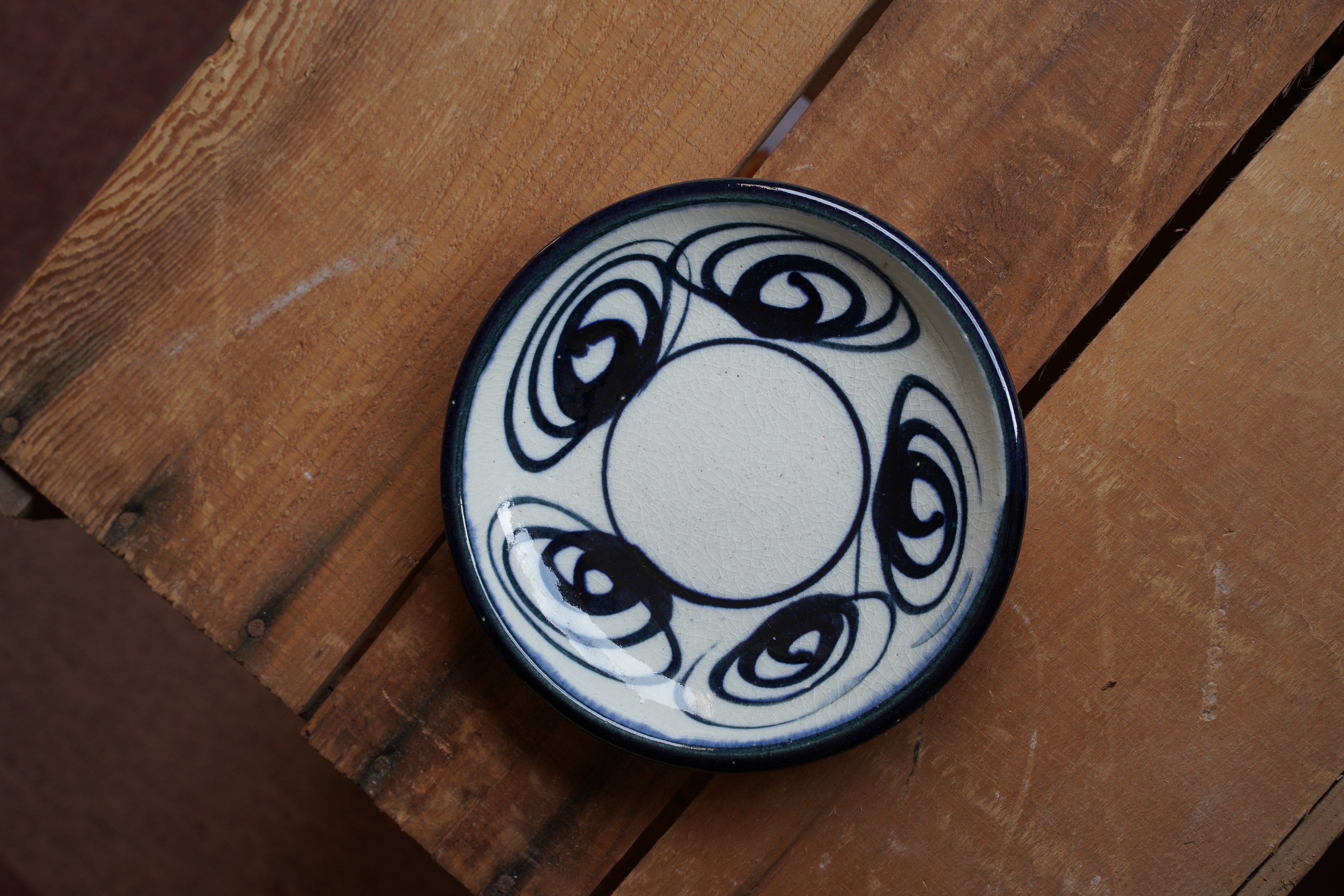 瀬戸本業窯｜馬の目皿（5寸） – Masukichi -Pottery & Souvenir- ます