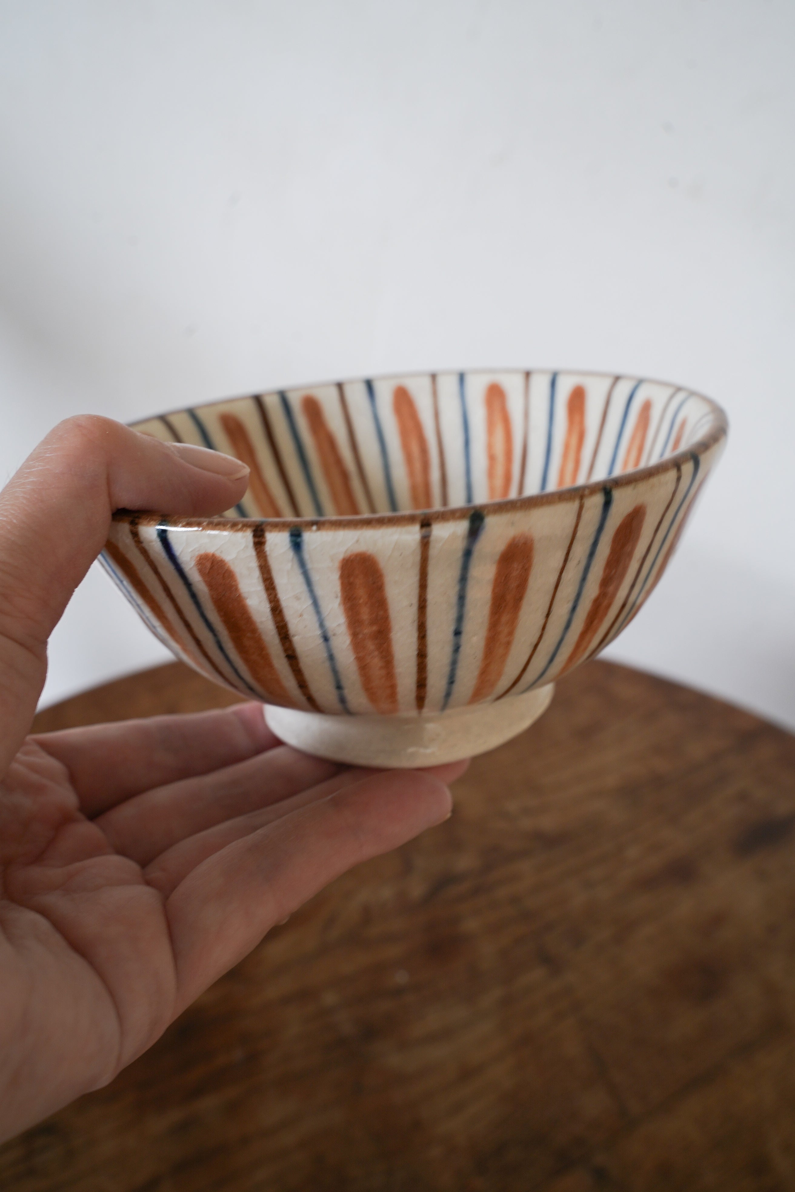 瀬戸本業窯｜麦藁手・とくさ飯碗（大） – Masukichi -Pottery