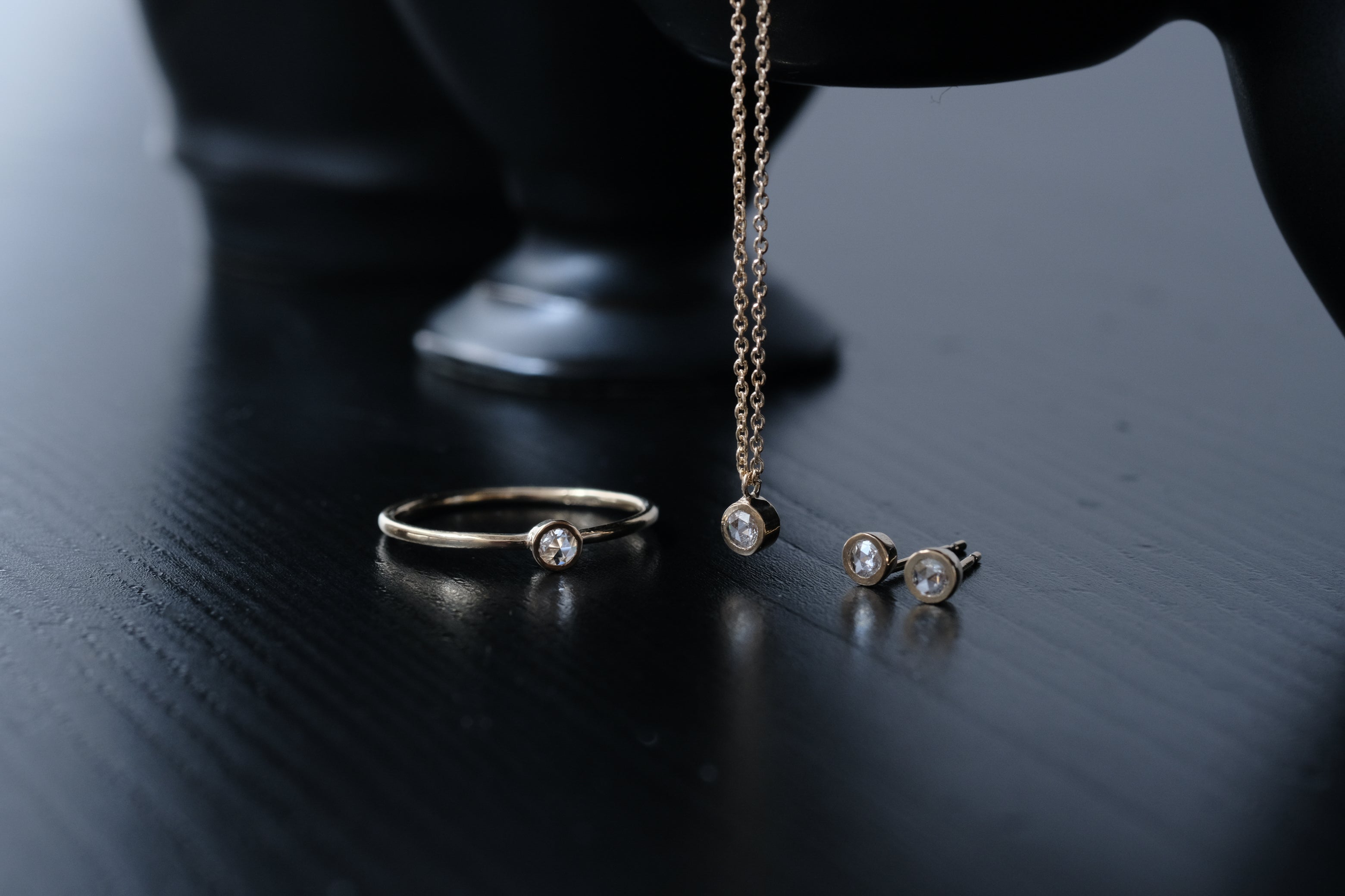 Toile by Atelier d'antan : 2Rosecut dia Pierce A301202AP203